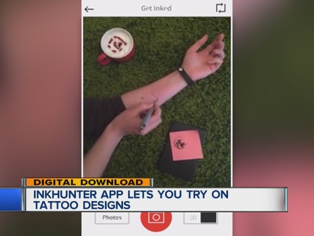 inkhunter app uses augmented reality to let you try on tattoo inkhunter app uses augmented reality to let you try on tattoo