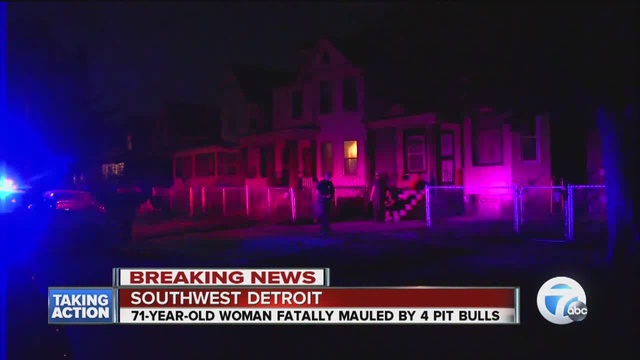 71-year-old woman mauled to death by pit bulls - WXYZ.com