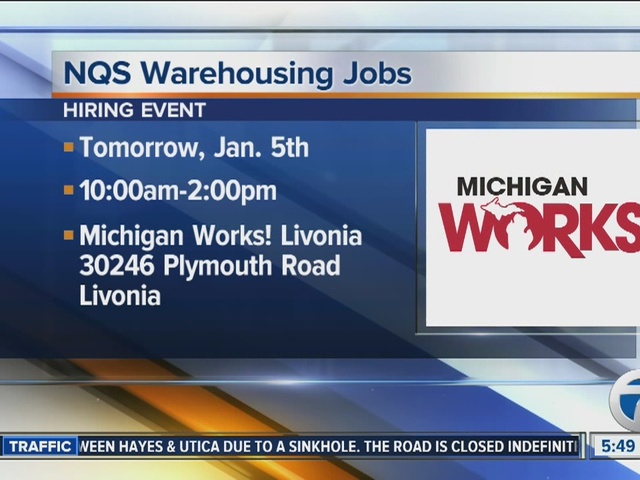 nqs is looking for warehousing workers for jobs in plymouth and michigan works livonia mi