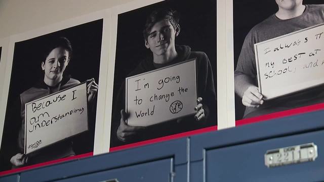 Students participate in �Why You Matter� campaign at