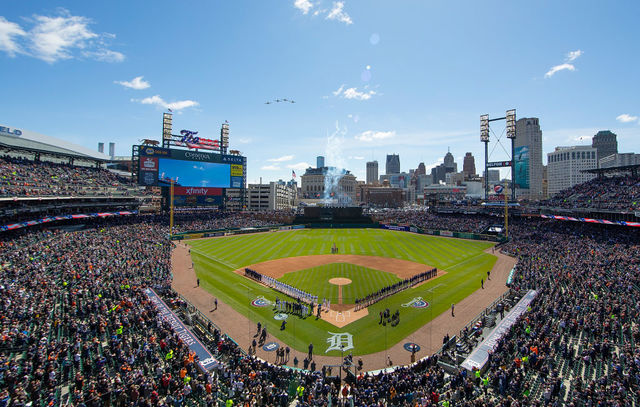 You can use fingerprint to get in Comerica Park