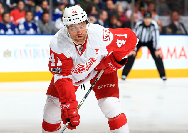 Red Wings center Luke Glendening has ankle surgery, out 3-4 months