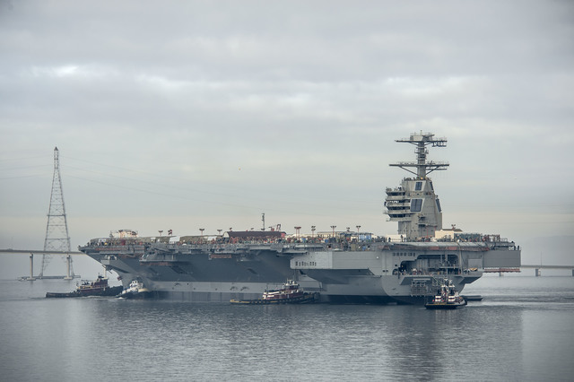 Photos: See the USS Gerald R. Ford ahead of commissioning