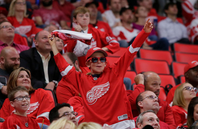 Photo gallery: Red Wings' historic home opener at Little Caesars Arena