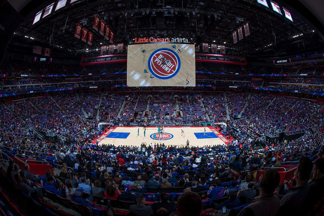 Photo gallery: Detroit Pistons win in Little Caesars home opener