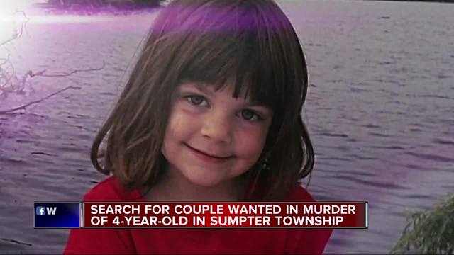 Manhunt underway for mother, boyfriend after girl, 4, burned to death