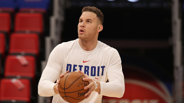 PHOTO GALLERY: Blake Griffin's Pistons debut