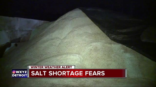 Metro Detroit contractors facing salt shortage as more ...