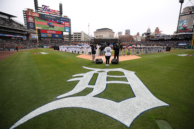 GALLERY: See the best photos from Detroit Tigers Opening Day