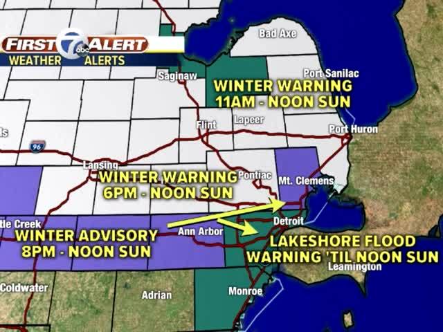 Freezing rain on the way