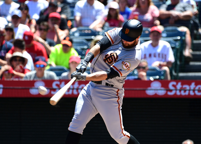 Brandon Belt breaks Major League Baseball all-time record with 21-pitch at-bat Brandon Belt breaks Major League Baseball all-time record with 21-pitch at-bat