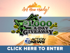 Enter to win: $1,000-a-Day May Giveaway