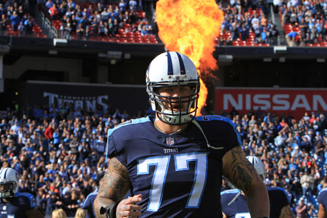 Former Michigan tackle Taylor Lewan skips Titans minicamp