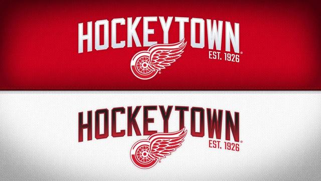 Red Wings unveil new 'Hockeytown' logo matching jersey design - WXYZ.com