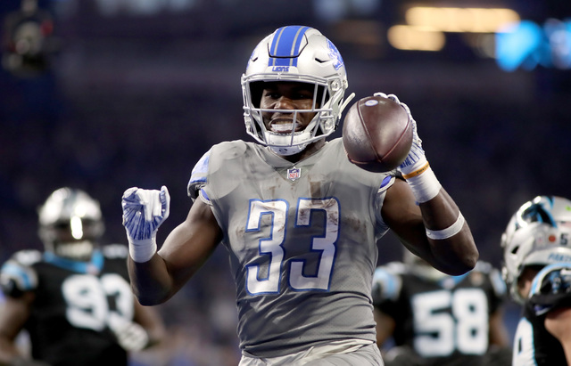 Lions RB Kerryon Johnson ruled out vs. Rams
