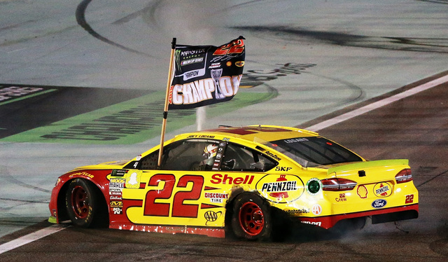 Joey Logano Wins First Nascar Cup Series Championship