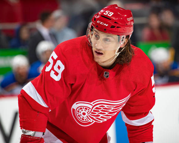 Red Wings' Tyler Bertuzzi suspended 2 games for hit on Calvert